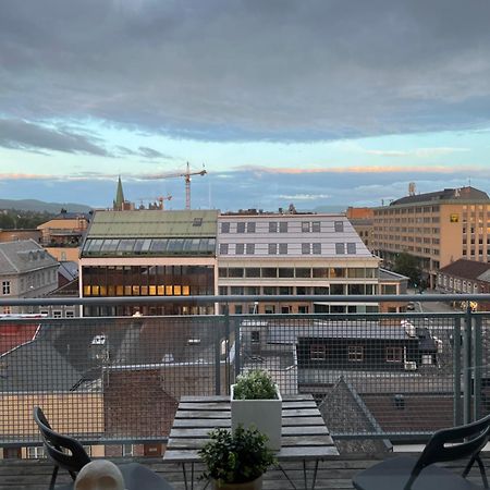 Apartmán Penthouse In Trondheim City Centre Exteriér fotografie