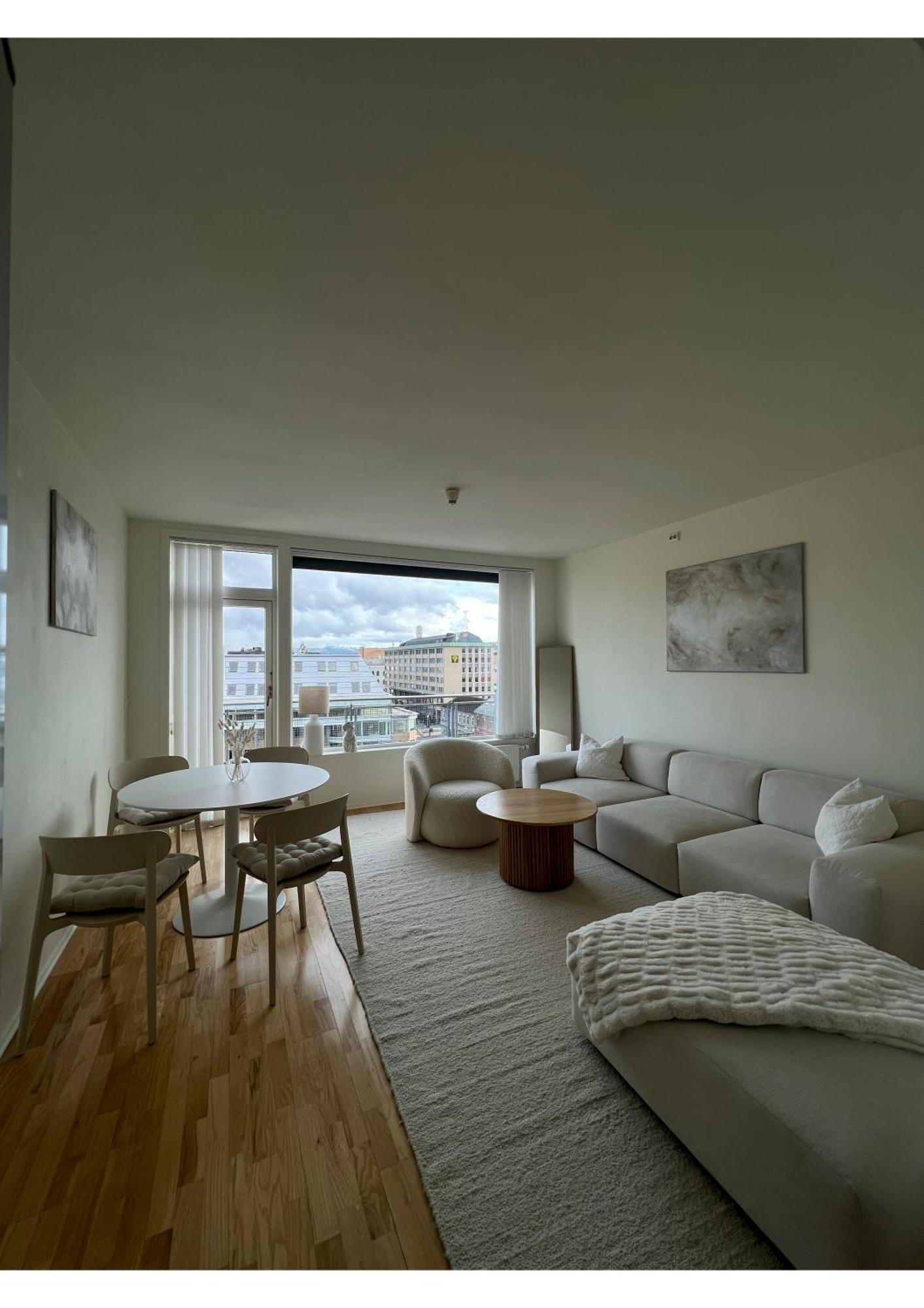 Apartmán Penthouse In Trondheim City Centre Exteriér fotografie