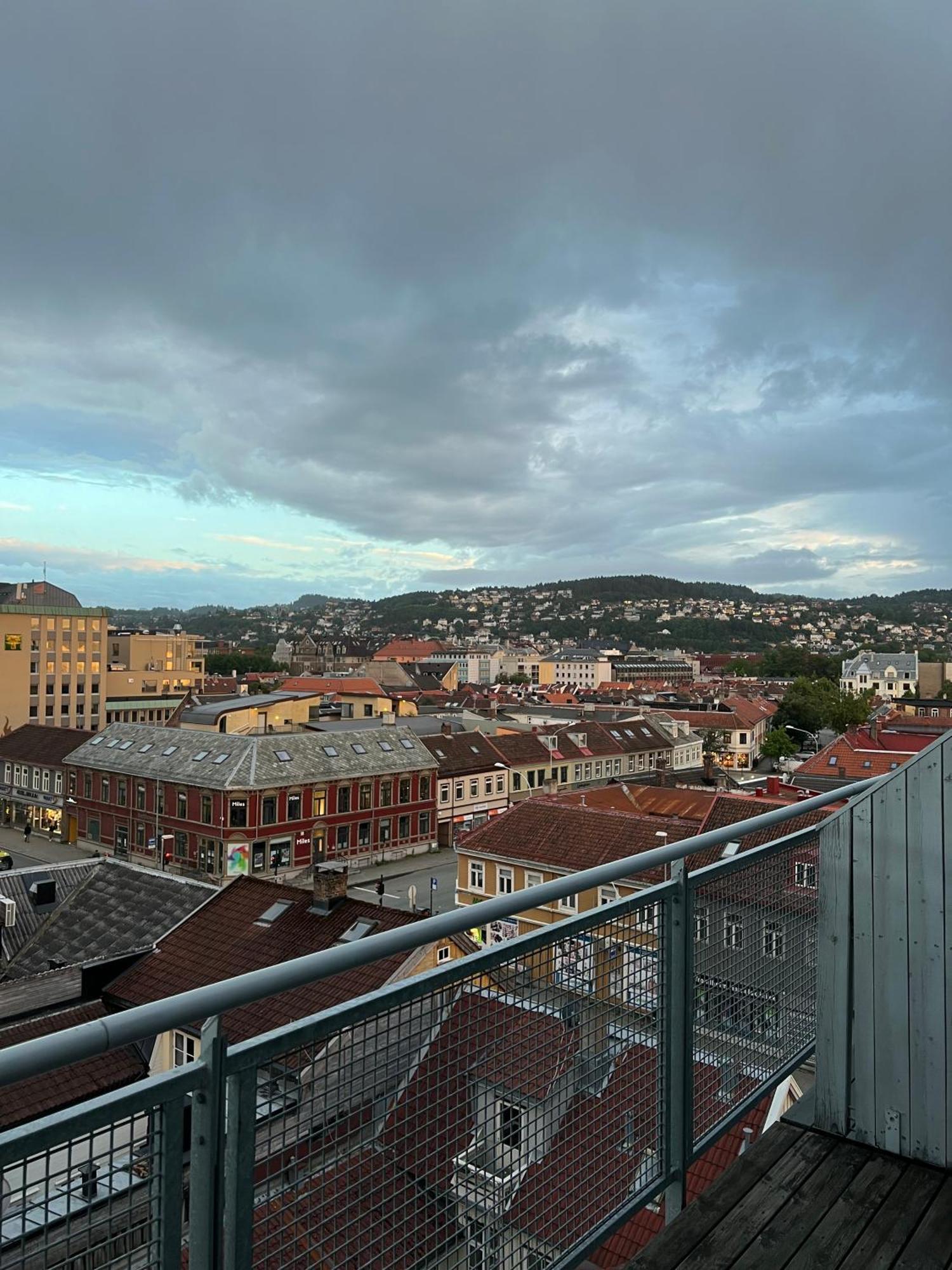 Apartmán Penthouse In Trondheim City Centre Exteriér fotografie